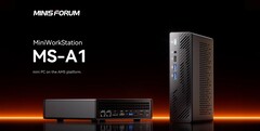 Il mini PC Minisoforum MS-A1, con componenti interni AMD e fino a 96 GB di memoria, parte da 259 dollari per la versione