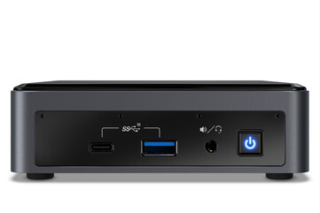 Intel NUC (NUC10i5FNKPA) lato frontale (Fonte: Intel)