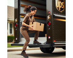 UPS licenzia 12.000 degli 85.000 manager - l&#039;AI lo rende possibile (immagine simbolica: DALL-E / AI)