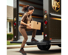 UPS licenzia 12.000 degli 85.000 manager - l'AI lo rende possibile (immagine simbolica: DALL-E / AI)