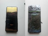 Foto frontale e posteriore dell'esploso di Redmi Note 13 Pro (Fonte immagine: Sri Varshan; modificato)