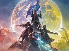 Immagine che mostra una squadra in Helldivers 2. (Fonte immagine: Arrowhead) 