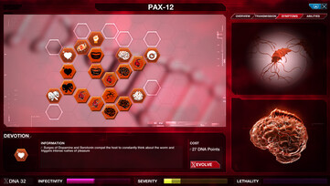 Plague Inc: Evolved screenshot di gameplay