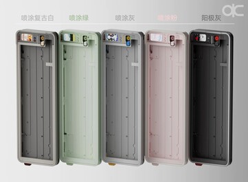 Il Qwertykeys QK65 MK3 sarà disponibile in cinque varianti di colore di ispirazione retrò. (Fonte: Qwertykeys)