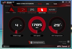 Asus GPU Tweak II (Modalità Silenziosa)