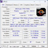 Panoramica di CPU-Z