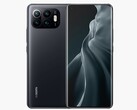 Un rendering di come potrebbe apparire il Mi 11 Pro, basato sul linguaggio di design del Mi 11. (Fonte: Ben Geskin)