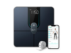 La Eufy Smart Scale P2 Pro è disponibile solo in un unico colore. (Fonte dell&#039;immagine: Eufy)