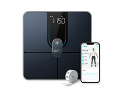 La Eufy Smart Scale P2 Pro è disponibile solo in un unico colore. (Fonte dell'immagine: Eufy)