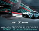 Lo Stealth 16 a tema AMG. (Fonte: MSI)