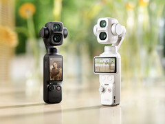 DJI commercializza l’Osmo Pocket 4P nei colori nero e bianco.