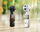 DJI commercializza l’Osmo Pocket 4P nei colori nero e bianco.