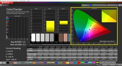 CalMAN ColorChecker calibrato
