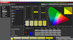 Saturazione del colore – Calibrato