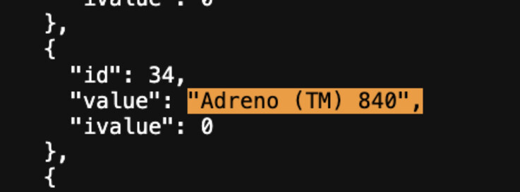 L'Xperia 1 VIII è dotato della GPU Adreno 840 di Qualcomm.