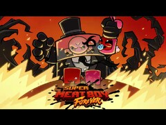 Super Meat Boy Forever ha una buona valutazione media di 4,7 stelle nell&#039;Epic Games Store. (Fonte: Epic)