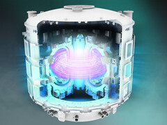 Il plasma può essere mantenuto stabile in modo permanente grazie all'IA. (Immagine: US ITER)