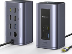 Baseus Nomos NU1 Air Spacemate ha quattro porte sulla parte anteriore e otto sulla parte posteriore. (Fonte: Baseus/Amazon)