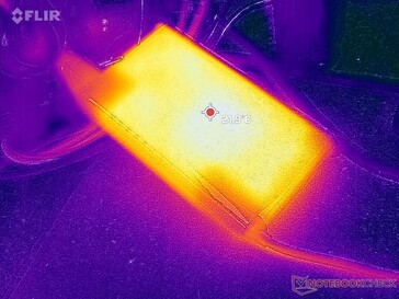 L'adattatore CA rimane relativamente fresco quando è sotto carico