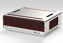 Grazie a un solido dissipatore in rame, questo case non richiede alcuna ventola. (Fonte: FanlessVC)