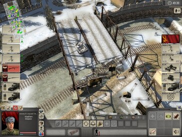 Nell'immagine: uno screenshot di gioco di Men of War: Assault Squad.