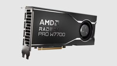 La Radeon PRO W7700. (Fonte: AMD)