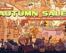 L'artwork ufficiale della Vendita autunnale di Steam 2025. (Fonte immagine: Valve)  