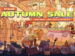 L&#039;artwork ufficiale della Vendita autunnale di Steam 2025. (Fonte immagine: Valve)  