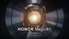 Honor rivelerà la serie Magic4 al MWC 2022 di Barcellona. (Fonte: Honor)