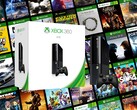 La console Xbox 360 viene mostrata con giochi retrò