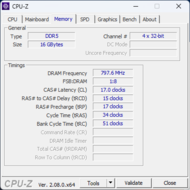 Memoria CPU-Z