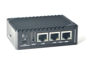 Il NanoPi R6S è disponibile con un alloggiamento appositamente costruito. (Fonte: FriendlyElec)