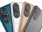 Renders di come dovrebbe apparire il Huawei P50. (Immagine: Waqar Khan)