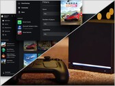 App Xbox su Windows (in alto) e Steam Machine (in basso).