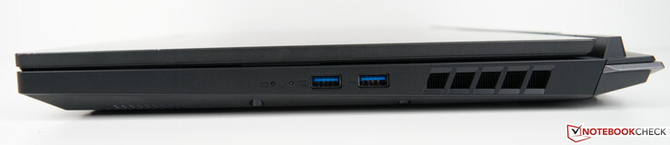 A destra: 2x USB-A 3.2 Gen. 1