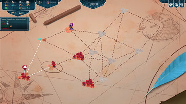 Un'immagine che mostra la mappa del mondo in *As Far As The Eye*.