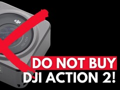 L'Action 2 non dura a lungo prima di surriscaldarsi. (Fonte immagine: DJI)