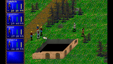 Nella foto: uno screenshot del gameplay di Darklands.
