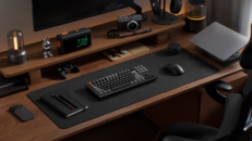 Tastiera meccanica wireless Keychron V3 Ultra in nero. (Fonte: Keychron)