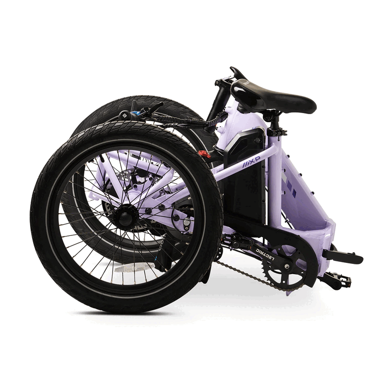 Lectric XP Trike2 750 e 500, entrambi i modelli hanno un design pieghevole (Fonte: Lectric)