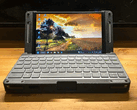 Lenovo Legion Go con un involucro a conchiglia stampato in 3D. 