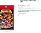 Nintendo è tornata su Amazon con giochi e accessori, tra cui le esclusive di Switch 2. Nella foto, uno degli annunci di giochi. (Fonte immagine: Screenshot - Amazon)