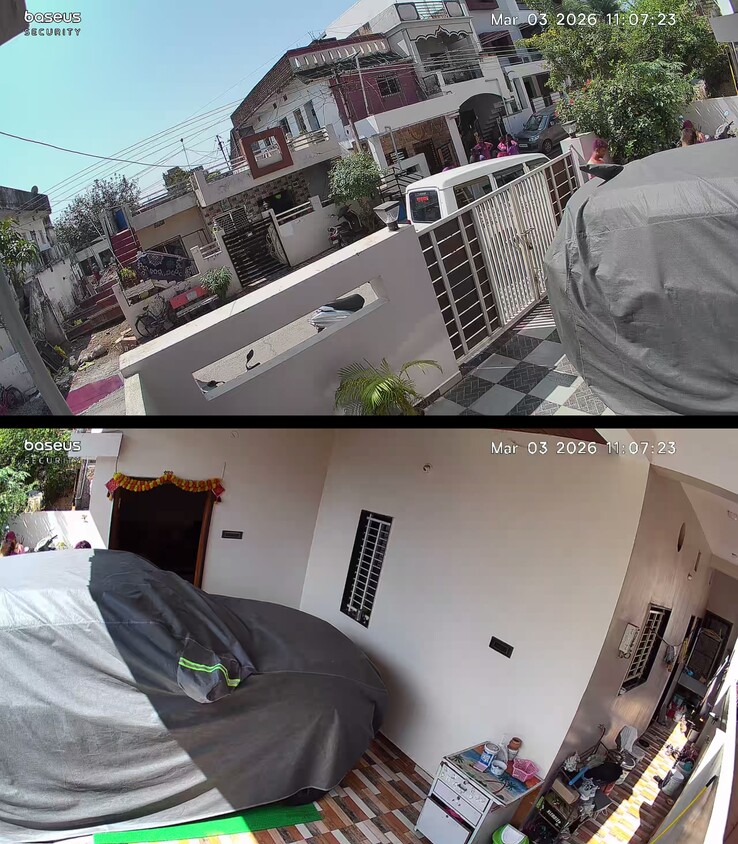 Immagine della facciata della casa alla luce del giorno