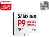La capacità di 256 GB della scheda microSD Express Samsung P9 ha ricevuto un forte sconto su Amazon. (Fonte immagine: Samsung)