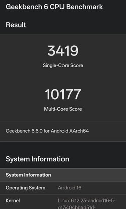 Valori più bassi dopo un carico prolungato