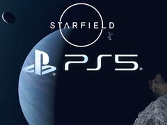 Viene mostrato il banner della versione PS5 di Starfield