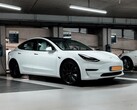 I funzionari cinesi temono che i veicoli elettrici Tesla, come la Model 3 vista in questa foto, possano essere utilizzati per lo spionaggio estero (Immagine: Jannis Lucas)