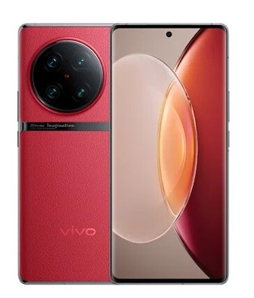 Vivo X90 Pro+ in rosso