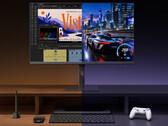 Il Redmi A27U 2027 ha un prezzo di partenza di circa 253 dollari. Nella foto: un’immagine promozionale che mostra la funzione dual-mode del monitor.