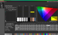 ColorChecker dopo la calibrazione